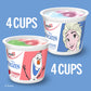 Yoplait Low Fat Kids Yogurt, Disney Frozen Variety Pack, Strawberry and Blueberry, Gluten Free Snacks, 8 Yogurt Cups
