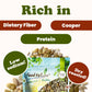 Food to Live Dry Roasted Sunflower and Pumpkin Seed Mix, 8 Pounds - Oven Roasted, No Oil added, Natural Snack, Rich in Protein,