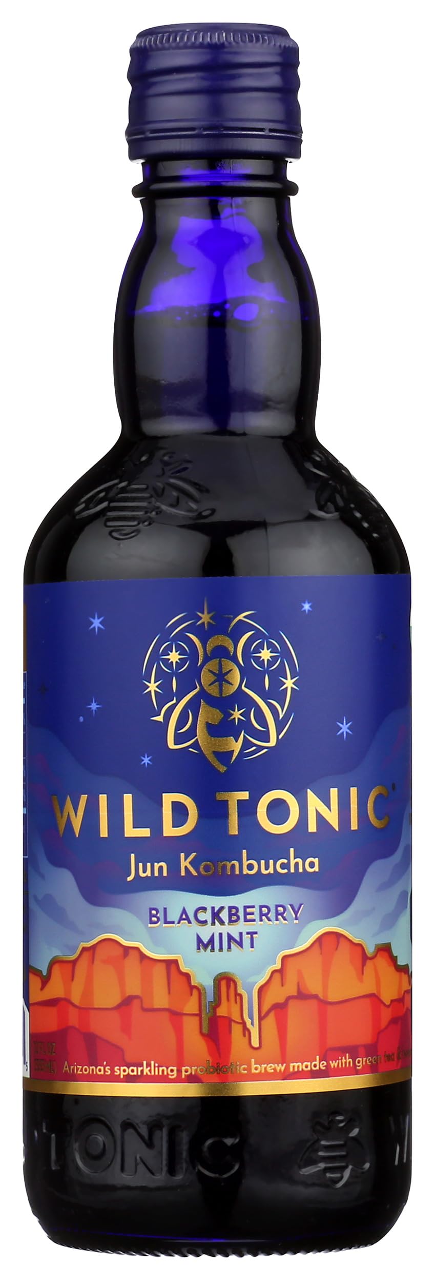 Wild Tonic Organic Blackberry Mint Jun Kombucha, 12 Fz