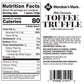 Member'S Mark Milk Chocolate Toffee Truffle With Sea Salt (19 Oz.), 38 Count (Pack Of 1)