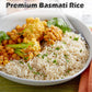 Golden Crown Basmati Rice - 10LB (160 oz) | Naturally Aromatic, Gluten-Free, Extra Long Grains, Vegan, Halal, Kosher