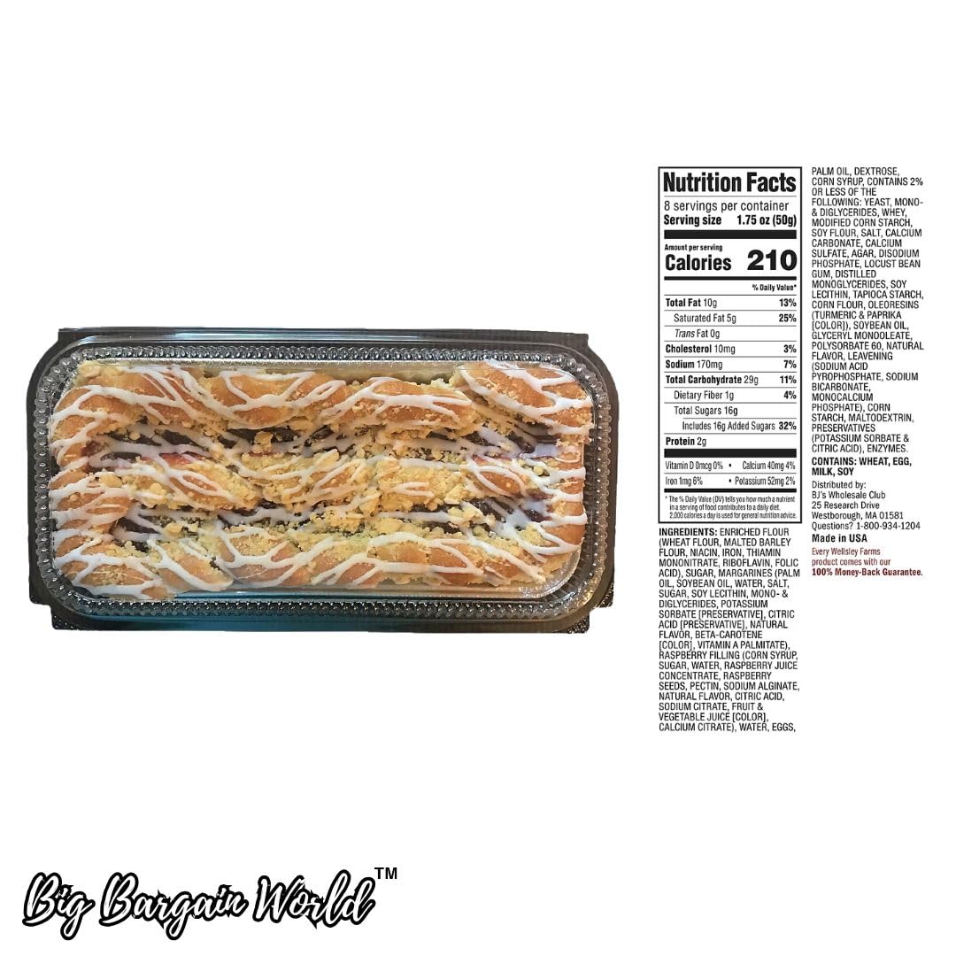 Raspberry Danish, 1 Count