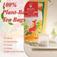 WT WEETEE Lapsang Souchong Tea Bags, Smoky Black Tea, 100 Count, Resealable Kraft Bag, Natural Caffeine & Antioxidants