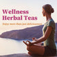 Fullchea - Red Clover Tea Bags  50 Teabags - Pure Red Clover Herb - Non-GMO - Caffeine-Free - Rich in Antioxidants & Supports Wellness