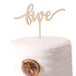 Wood Cake Toppers Two Year Sign - Birthday Cake Topper Decorations, Rustic Wood, Smash Cake Topper, Birthday Cake For Photo Boot