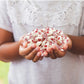 Funtasty Coconut Drops Filled Hard Candy, Individually Wrapped, Bulk Pack 2 Lbs