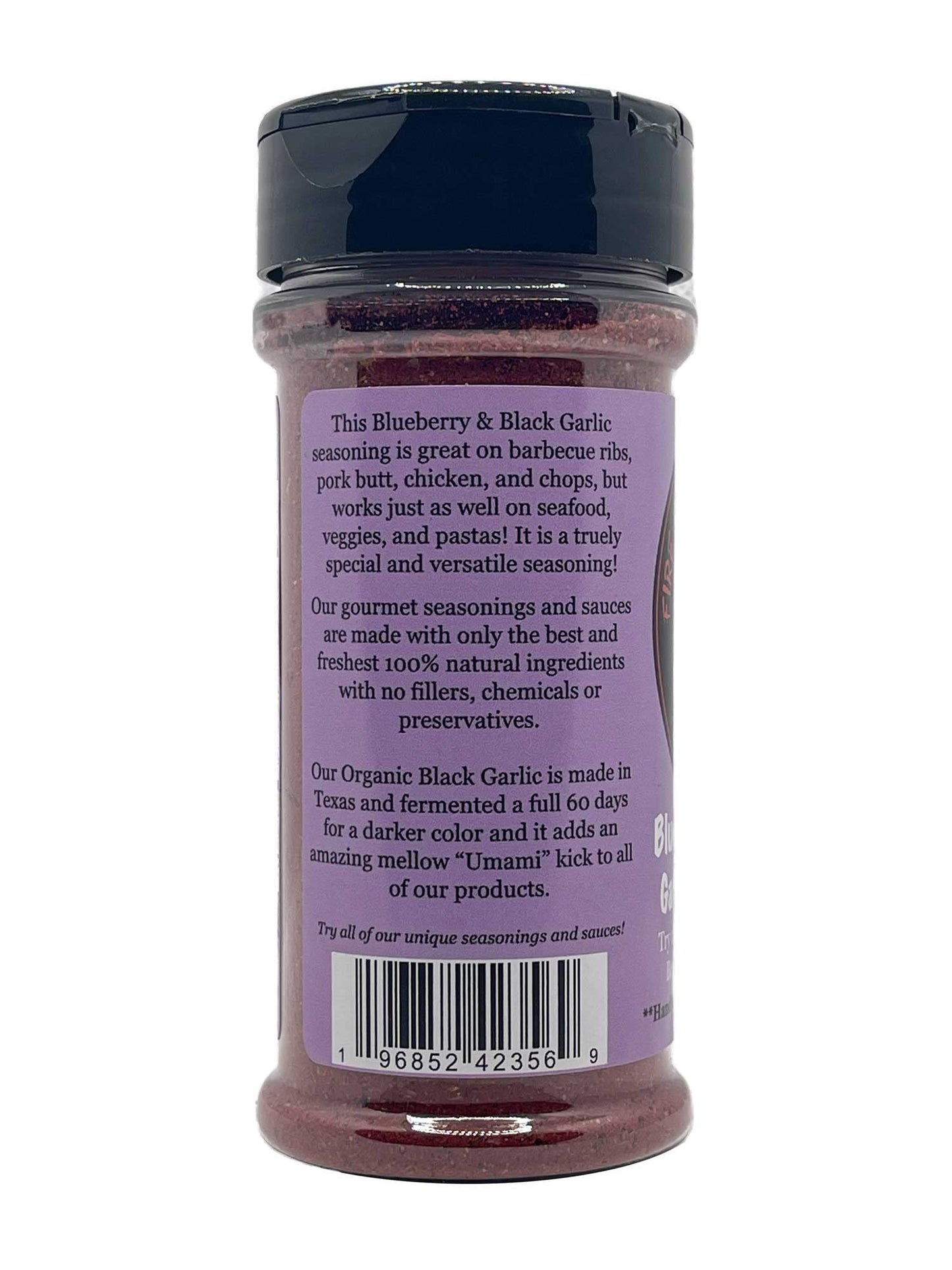 Fire & Water Cooking Blueberry And Black Garlic Seasoning