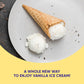 Star Candies Freeze Dried Ice Cream Vanilla | No Melting Freeze Dried Vanilla Ice Cream Candy | Crunchy & Delicious Camping Food