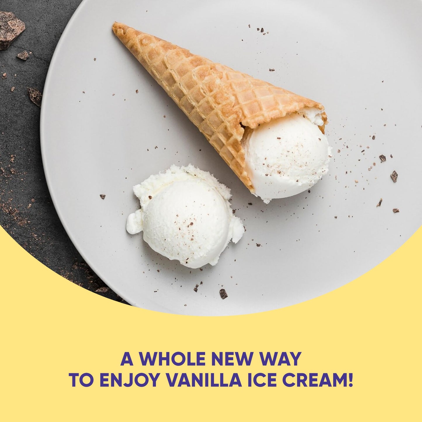 Star Candies Freeze Dried Ice Cream Vanilla | No Melting Freeze Dried Vanilla Ice Cream Candy | Crunchy & Delicious Camping Food
