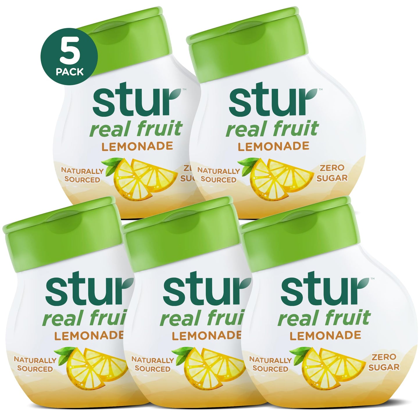 Stur Liquid Water Enhancer | Lemonade | Naturally Sweetened | High in Vitamin C & Antioxidants | Sugar Free | Zero Calories | Ke