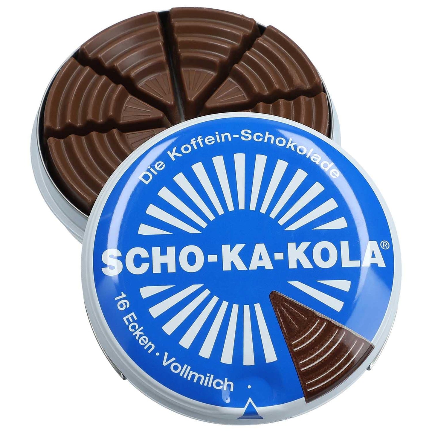 Militar SCHO-KA-KOLA Chocolate Mix with Caffeine, Dark & Milk, 2 Pack, 7.05 Ounce Each, Made in Germany
