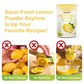 Jayuss Lemon Juice Powder 8.82 Ounce, 100% Natural, Freeze Dried Lemon Juice, No Sugar Or Additives, Great For Drinks, Smoothies