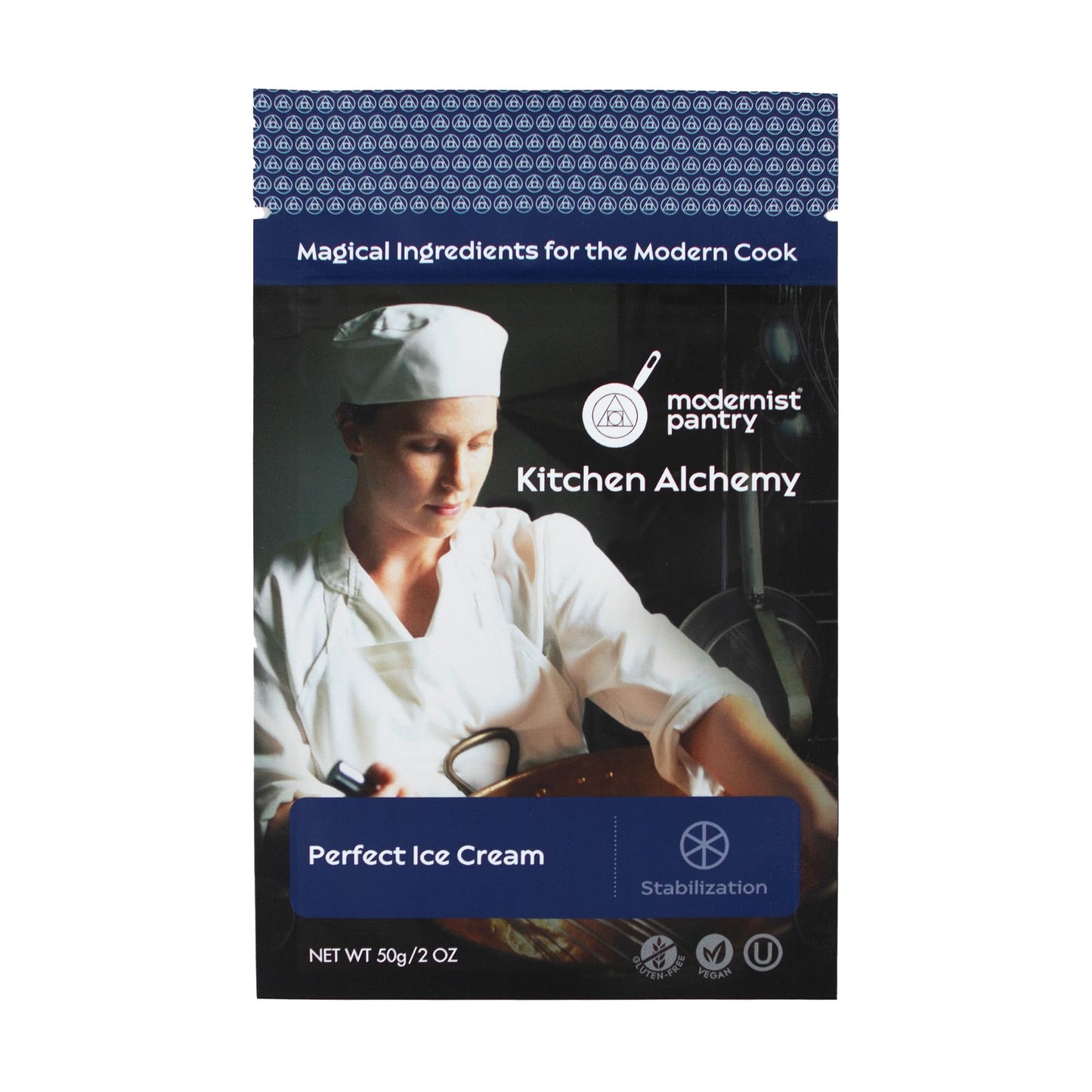 Perfect Ice Cream [Ice Cream Stabilizer] Vegan Ou Kosher Certified - 50G/2Oz (Stabilizes And Prevents Crystal Formation In Ice Cream Recipes)