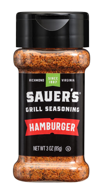 Sauer's Hamburger Seasoning, 3.00 Ounce (Pack of 1)