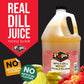 POPS PEPPER PATCH Spicy Pickle Elixir, 128 Fl Oz, Made with Dill Juice & Habanero Peppers, No Artificial Colors or Flavors