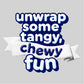 Airheads Candy, White Mystery Flavor, Individually Wrapped Full Size Bars, Taffy, Non Melting, Party, Pack Of 36 Bars