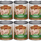 Keystone Meats Canned Turkey - All Natural, Gluten Free, Fully Cooked, 28 oz - Pack of 6