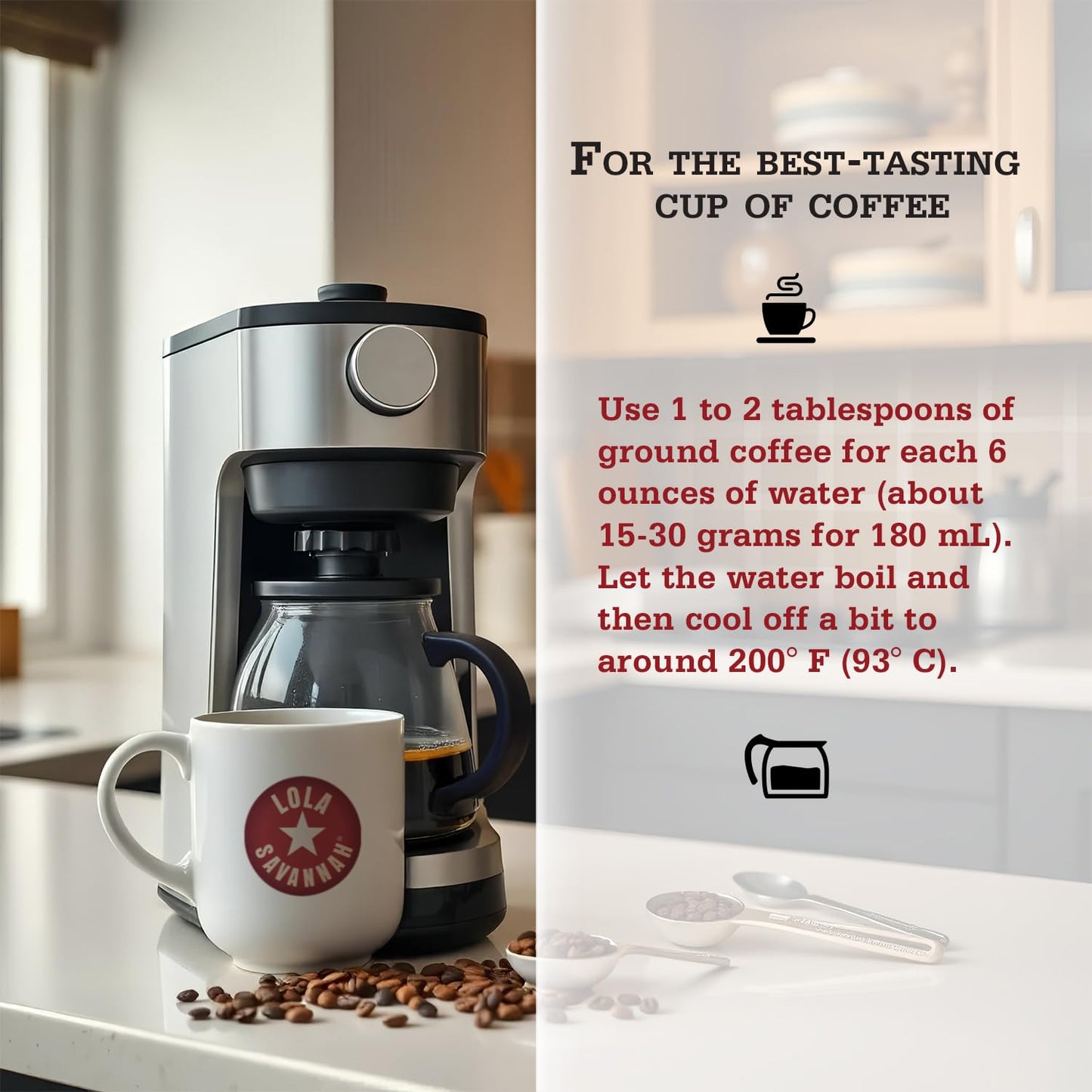 Lola Savannah Texas Pecan Ground Coffee - Gourmet Arabica Beans Brimming With Roasted Pecan Flavor, Caffeinated, 2Lb Bag