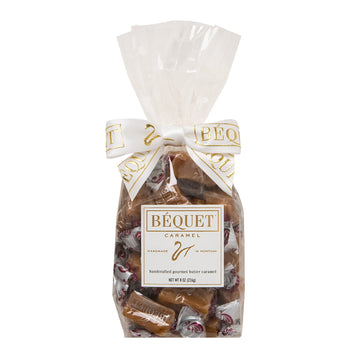 B  Quet Caramel - Salted Butterscotch Gourmet Candy - Candy Individually Wrapped - Gourmet Sea Salt Candy - Made In Montana - Ko
