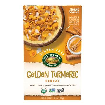 Natures Path Organic Golden Turmeric Cereal, 106 Oz