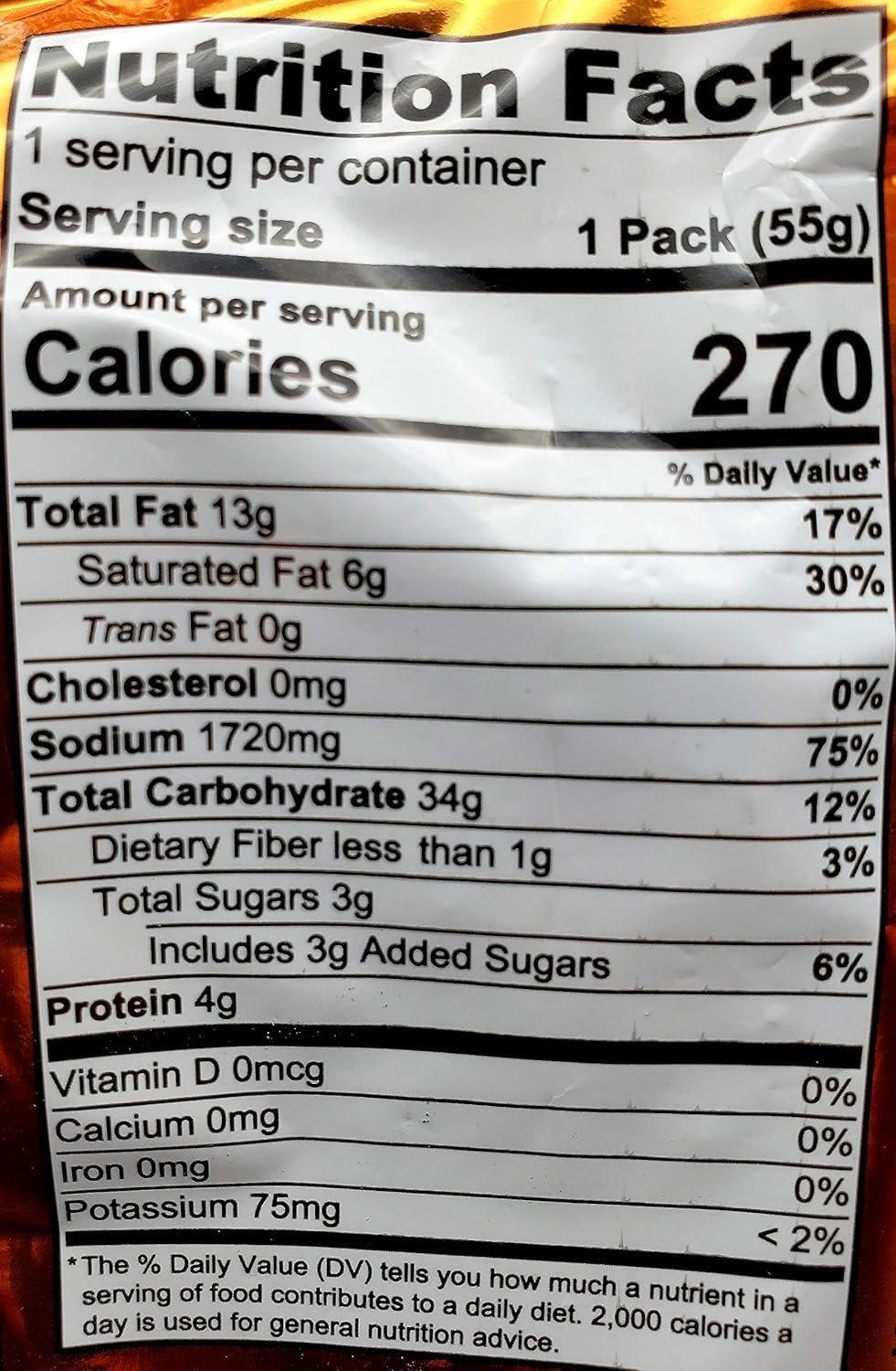 Generic MAMA Instant Ramen Noodle Shrimp Creamy Tom Yum, 1.94oz each, Pack of 30