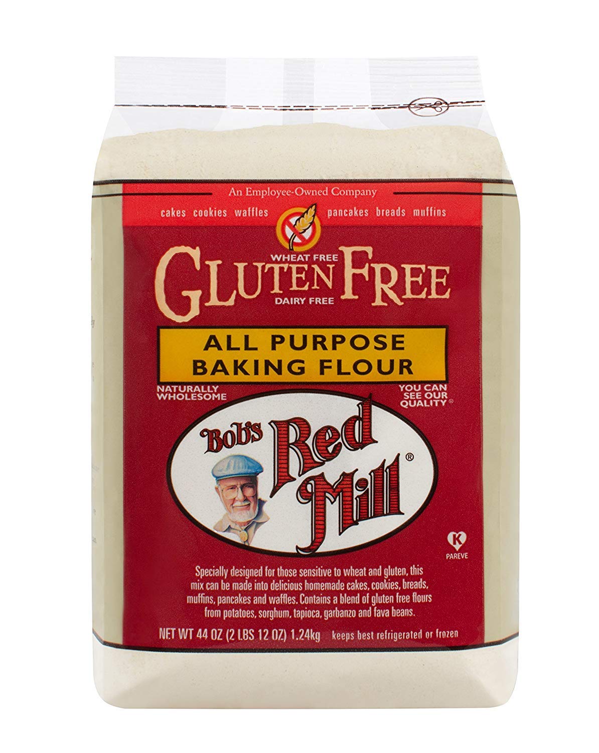 Bob'S Red Mill Gluten Free All Purpose Baking Flour, 44 Ounce