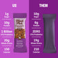 Munk Pack Probiotic Protein Bars - Cocoa Crisp, 10g Protein, 1g Sugar, Gluten-Free, 12 Count