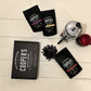Coopers Cask Coffee Wine Barrel Aged Coffee Gift Box Set, Medium Roast Whole Bean, 12 oz Total, Brown
