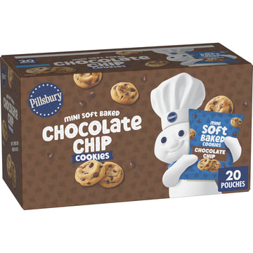 Pillsbury Soft Baked Mini Chocolate Chip Cookies 20 Count