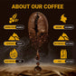 Christopher Bean Coffee - Certified Kosher, Decaf Ground Universal Drip Amaretto Almond Biscotti Coffee | Amaretto Flavored Medium Roast Coffee 100% Arabica, No Sugar, No Fats, Non-Gmo | 10-Ounce