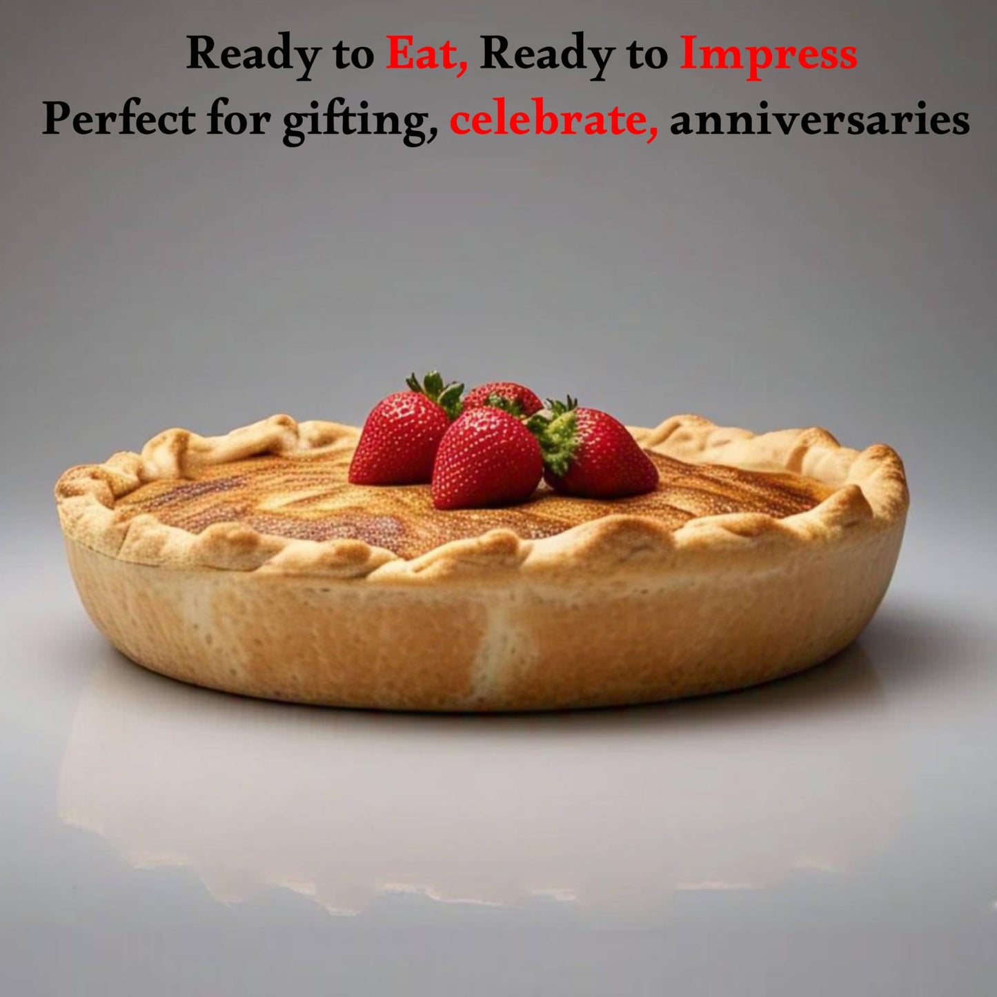 Andy Anand Sugar Free Strawberry Pie - Enjoy The Amazing Taste Of A Classic Strawberry Pie Without The Sugar! Perfect For Guilt-