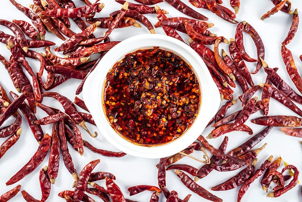 Sichuan Chili Flakes, 1Lb (16Oz) - Traditional Red Pepper Spices And Szechuan Seasoning For Thai, Korean, Mexican, And Asian Dis