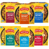 Tasty Bite Bowls Variety, Pack of 6, Mexican Protein, Mediterranean Protein, Indian Protein, Chickpea Biryani, Smoky Paneer Biry