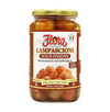 Flora Lampascioni Wild Onions - Authentic Southern Italian Wild Onions Marinated in Oil & Spices - Non-GMO - 19 oz (530g)