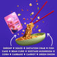 Dried Ramen Toppings - Seafood Mix Ramen Toppers For Noodles That Include Dry Ramen Toppings With Fish Cake - (Small Size, 3 Oz)
