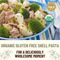 Mountain High Organics Gluten Free Organic Quinoa Pasta, Shells - 5lb Bag
