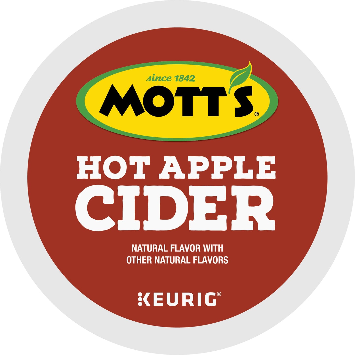 Motts Hot Apple Cider K-Cup Pods, Flavored Coffee, 48 Count (2 Boxes of 24 Pods)