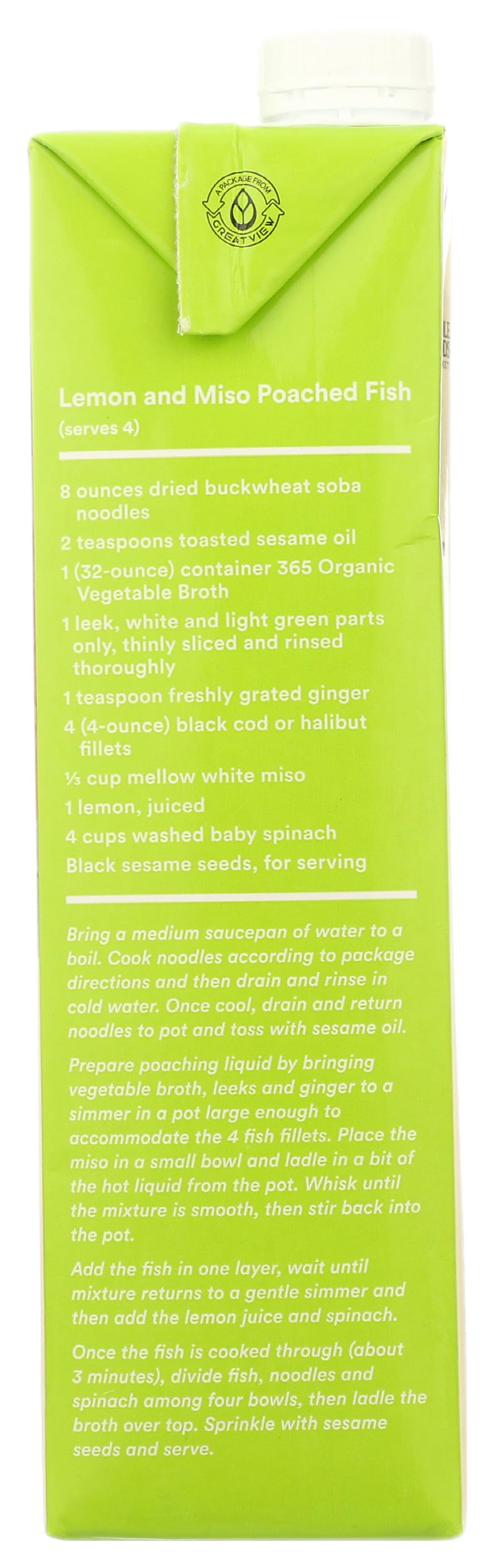 365 by Whole Foods Market, Organic Vegetable Broth, 32 Fl Oz