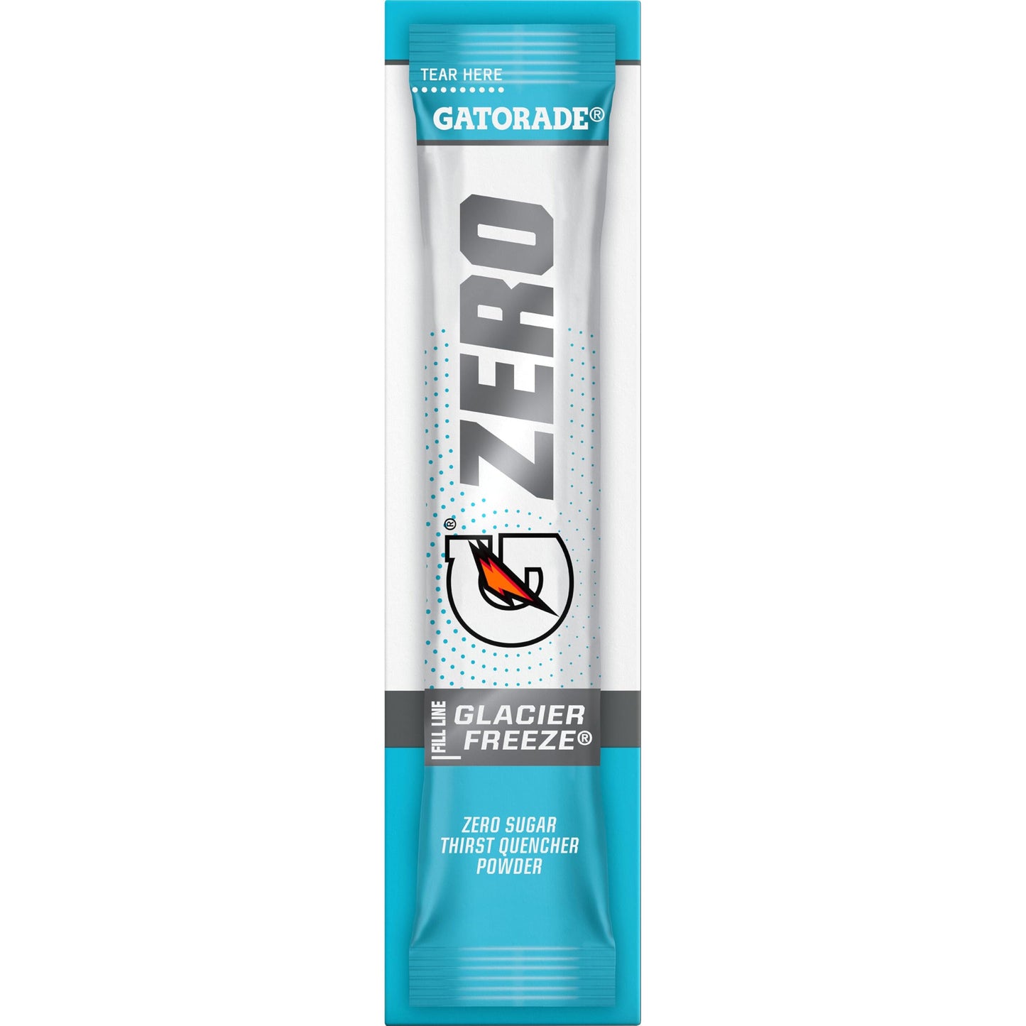 Gatorade - Sports Drinks G Zero Powder Packets Glacier Freeze, 0.10 Ounce(Pack of 10)