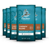 Caribou Coffee, Medium Roast Whole Bean Coffee - Caribou Blend 72 Ounces (6 Bags of 12 Ounces)