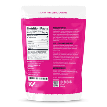 Lakanto Brown Monk Fruit Sweetener with Erythritol - Brown Sugar Substitute, Zero Calorie, Baking, Vegan, Keto Diet Friendly, Ze