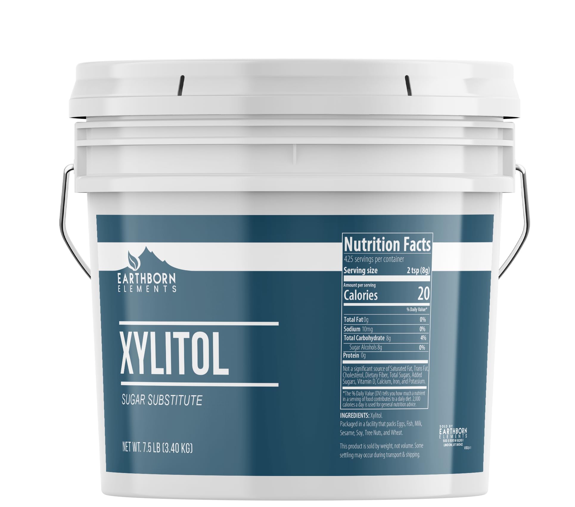 Earthborn Elements Xylitol Sugar Substitute Natural Sweetener 119 Ounce
