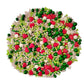 Homankit Strawberry Sprinkles White Mini Flowers Cookie Decorations Baking Cake Cupcake Topper Decoration 3.35 Ounce