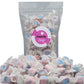 Gourmet Soft And Chewy Salt Water Taffy Candy - Individually Wrapped - Bulk Bag (Cotton Candy, 2 Pound (Pack Of 1))