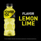 POWERADE Sports Drink Lemon Lime Flavor, 20 Fl Oz, Pack of 8, Model 049000147124