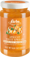 Darbo Apricot Spread, 80% Fruit, All Natural, 40% Less Sugar - 8.81oz