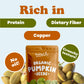 Food to Live Organic Dry Roasted Pumpkin Seed Kernels with Himalayan Salt, 8 Ounces Non-GMO, Oven Roasted Whole Pepitas, No Oil