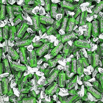 Fruidles Tootsie Roll Original Green Apple Twist Midgees, Peanut-Free, Gluten-Free, Kosher Certified, Individually Wrapped, Appr