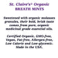 St. Claire'S Organic Breath Mints, (Peppermint, 1.5 Ounce Tin, Pack Of 6) | Gluten-Free, Vegan, Gmo-Free, Plant-Based, Allergen-