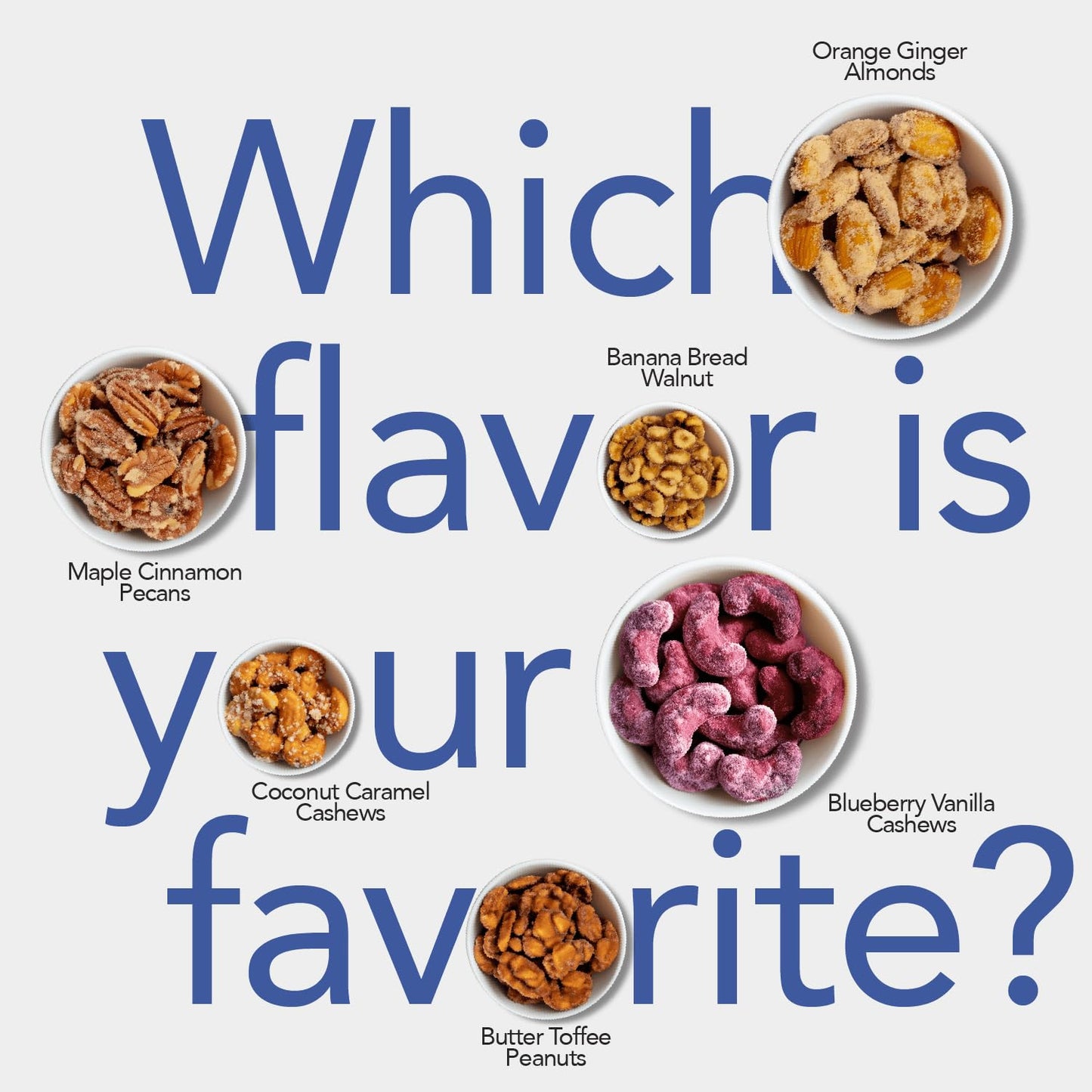 Earthside Farms Candied Nuts, Perfect For Snacking Or On The Go, Low Sugar, Keto Friendly, Individually Wrapped (1 Ounce(Pack Of